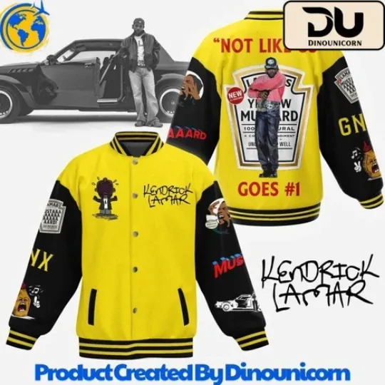 Discover Kendrick Lamar Baseball Jacket