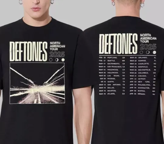 Discover DEF-TONES Rock Album 2025 Tour Concert T-Shirt or Pullover Hoodie