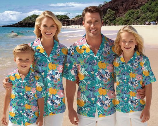 Discover Stitchh Tropical Hawaiian Shirt, Stitchh Hawaiian Shirt