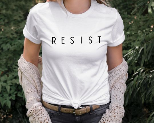 Discover Resist Shirt, Anti Trump T-Shirt, Democrat Shirt, Liberal Shirt, Protesters Shirt
