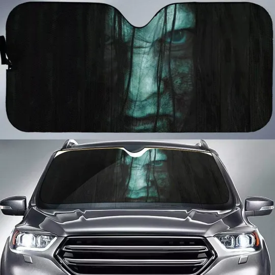 Discover Samara Morgan Car Sunshade The Ring Movie Car Auto Sunshade Horror Halloween Mov