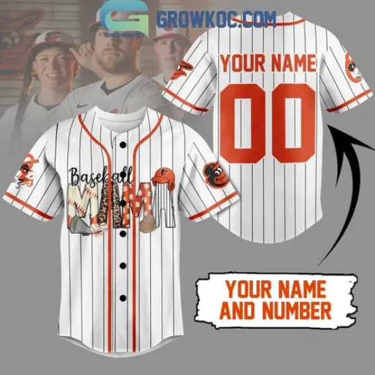 Discover Orioles Team Baseball Mama Personalized Baseball Jersey
