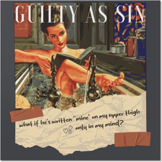 Discover Guilty As Sin - Taylorr Swifts - Posters - Taylor Lyrics Poster