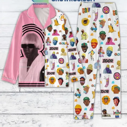Discover Tyler The Creator Igor Golf 2025 Pajamas Set