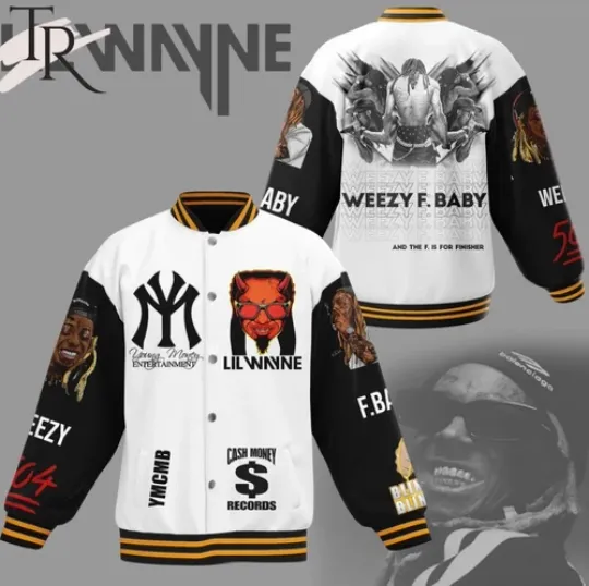 Discover Weezy F. Baby Lil Wayne Baseball Jacket