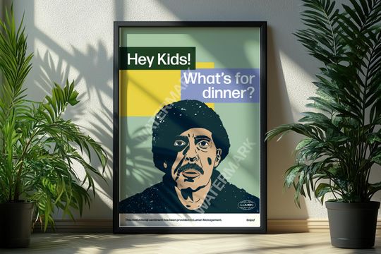Discover Severance Poster | Irving "What's for dinner?" | Lumon Industries | Motivational Sentiment