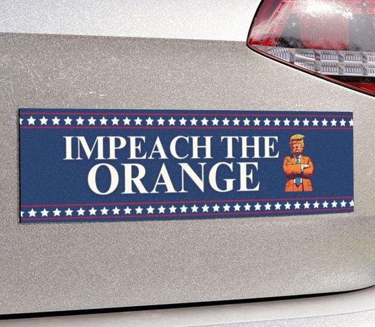 Discover Impeach Trump Car Magnet or Bumper Sticker, Anti RacismCar Magnet