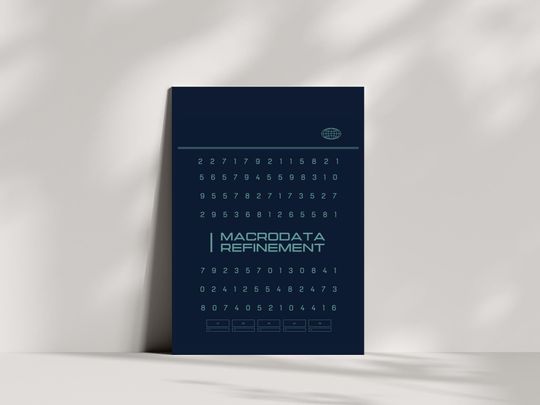 Discover Severance Digital Poster Print/Phone Wallpaper Bundle - Macrodata Refinement Lumon