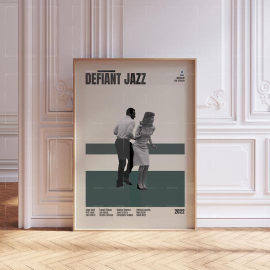 Discover Defiant Jazz - Severance Poster, Severance Tv Series Poster, Midcentury Art, Retro Poster