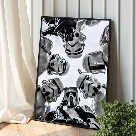 Discover Funny Bathroom Wall Art, Stormtroopers Looking Print, Starr Warss Poster, Starr Warss Bathroom art, Home Decor