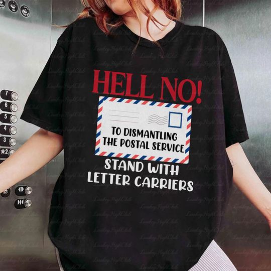 Discover Stand With Letter Carriers Political Shirt, United SPS, Save The Post Office Shirt