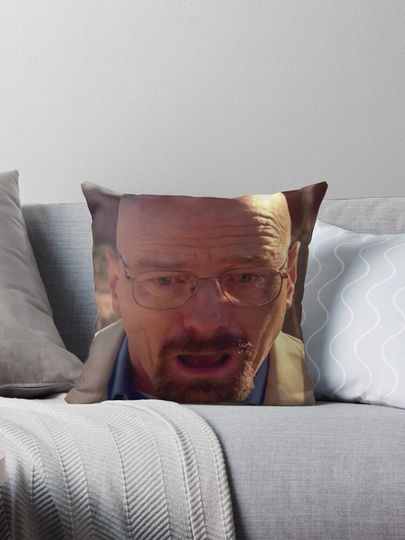 Discover Walter White Meme Pillow