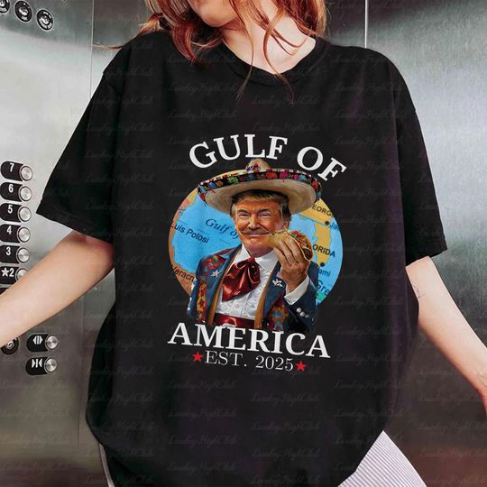 Discover Vintage Gulf America Trump Shirt, Gulf Of America Gift, America First Shirt