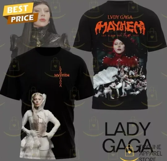 Discover Ld ga Mayhem LG7 Album Out 2025 3D T-Shirt