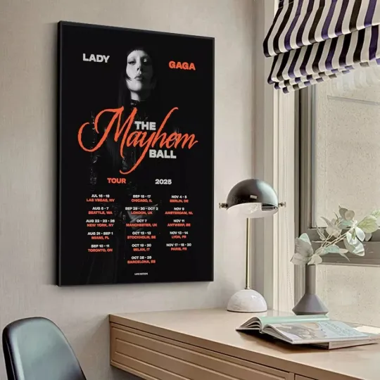 Discover Ld ga  Poster The Mayhem Ball Tour 2025 Poster