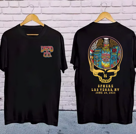Discover Dead and Company T Shirt, Sphere Las Vegas Concert Tour Shirt