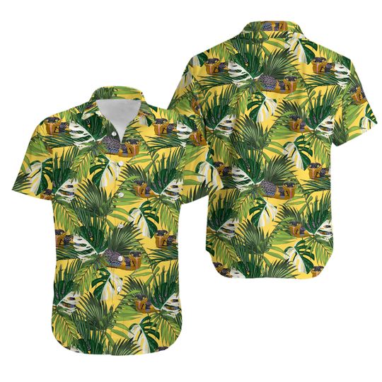 Discover Tropical Snake Hawaiian Button Shirt