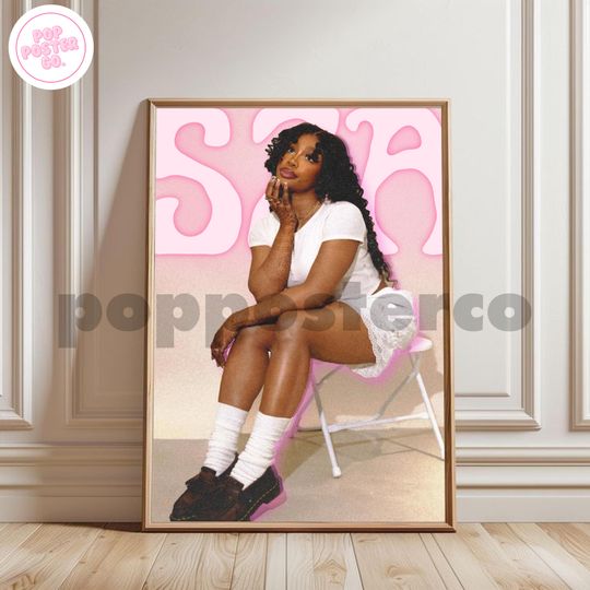 Discover s z a poster cute trendy aesthetic print wall art