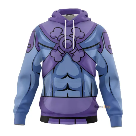 Discover 3D Skeletor He Man Custom Cosplay Costume 3D Hoodie