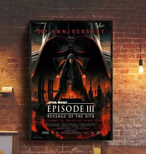 Discover Starr Warss 2025 Marks The 20th Anniversary Episode Iii Revenge Of The Sith poster