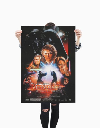 Discover Starr Warss III - Revenge Of The Sith / Premium Matte vertical poster