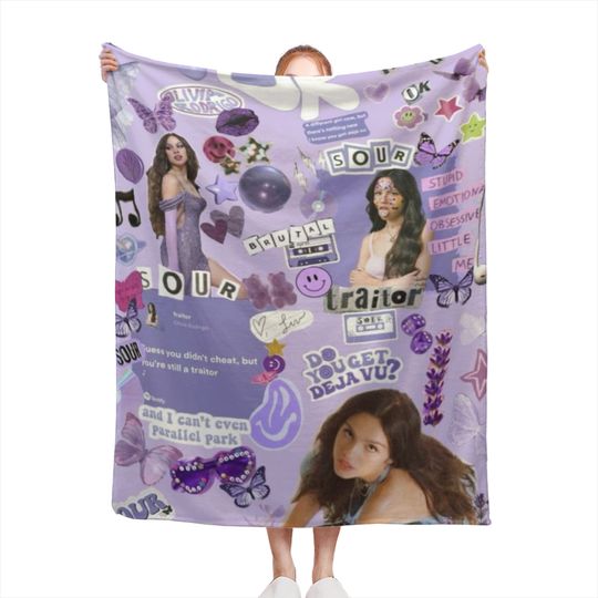 Discover Olivia Vampire Rodrigos Sour Blanket