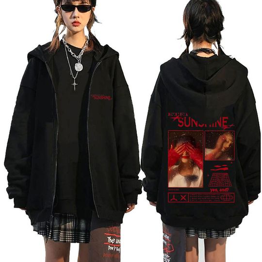 Discover Yes and Ariana Eternal Sunshine Double Sided Zip Hoodies, Fan Gifts