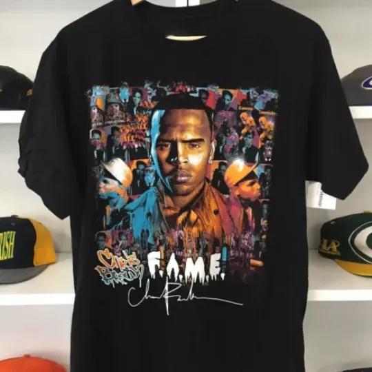 Discover Vintage Chris Brown T-Shirt, Chris Brown 11:11 Tour Shirt