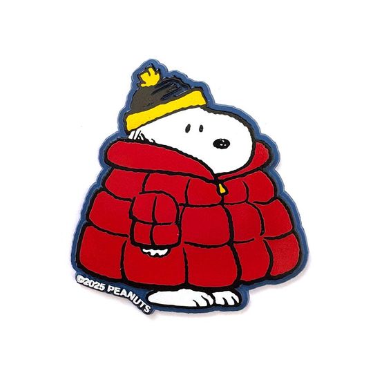 Discover Snoopy Puffy Coat Magnet
