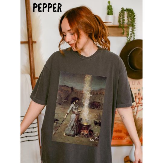 Discover The Magic Circle T-shirt, John Williams Waterhouse, Mythology Lover Gift