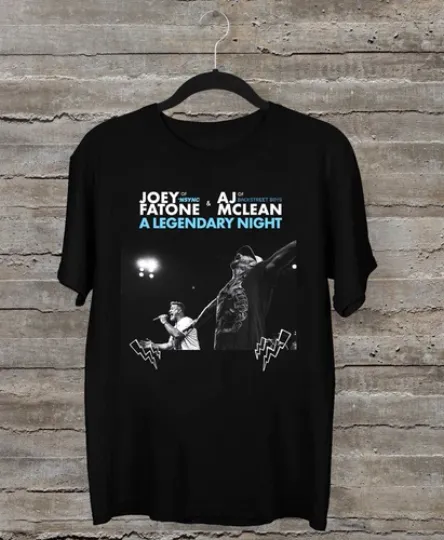 Discover NEW Joey Fatone  AJ McLean concert  Shirt