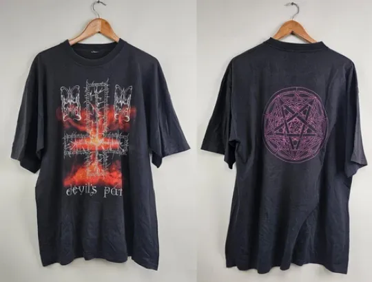 Discover Dimmu Borgir Devil s Path Tour Double Sided T Shirt