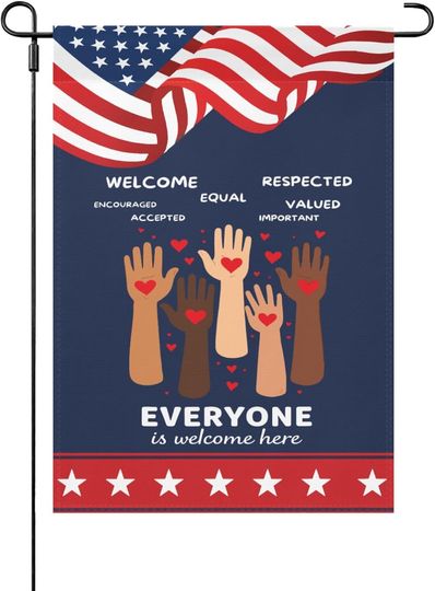 Discover Here Everyone Is Welcome Important Idaho Teacher Yard Flags