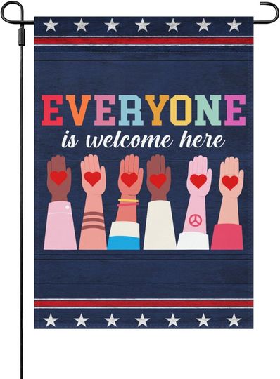Discover Here Everyone Is Welcome Important Idaho Teacher Outdoor Flag