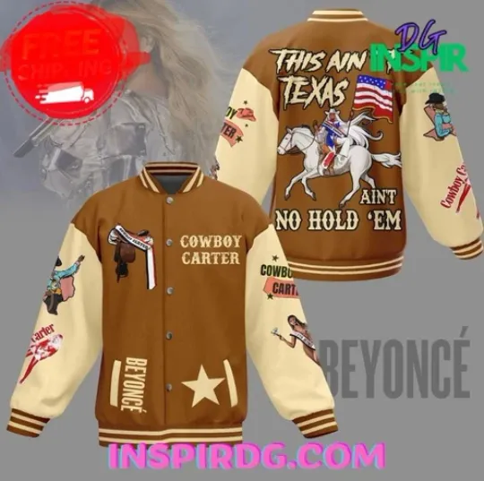 Discover Beyonce Cowboy Carter This Aint Texas Aint No Holdem Baseball Jacket