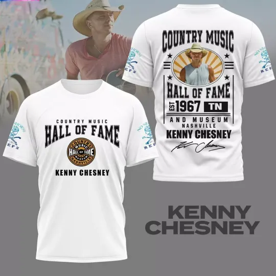 Discover K Ches Country Music Hall Of Fame 3D T-Shirt