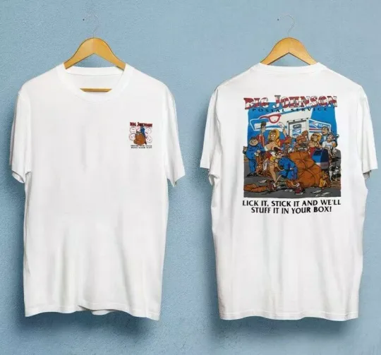 Discover Vintage Unused 1990s Big Johnson Postal Service T-shirt