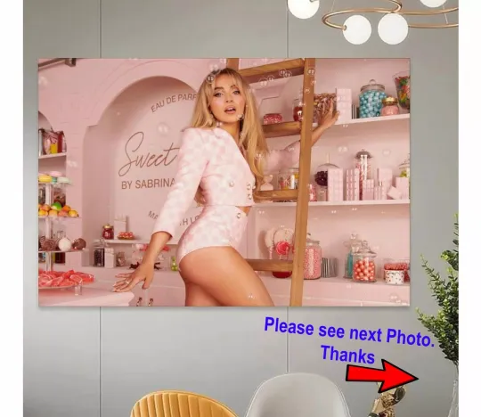 Discover Sabrina Carpenter Sexy Sweet Poster, Fan gift