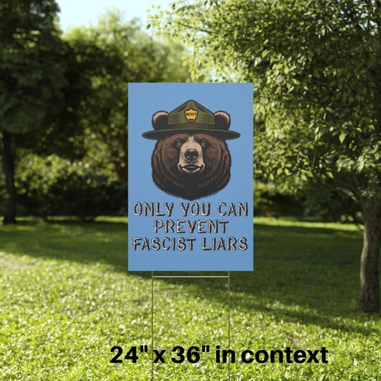 Discover Anti Trump Political Yard Sign
