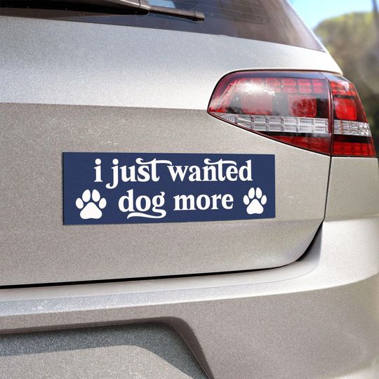 Discover Puppy owner and progressive Car Magnet