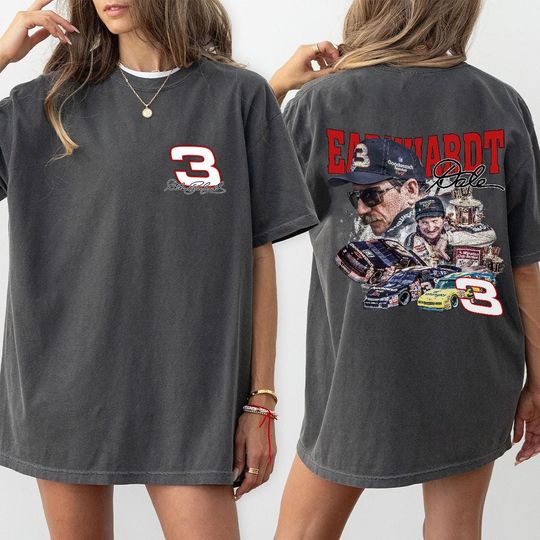 Discover Dale Earnhardt Intimidator Raise Hell Praise Dale 90s Recreation Retro Vintage Bootleg Unisex Classic T-Shirt