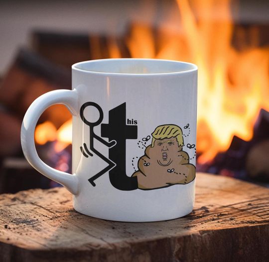 Discover Fuck This Shit Coffee Mug, FDT, Fuck Trump, Polictical Coffee Mug