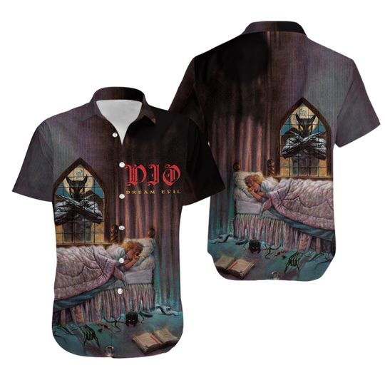 Discover Dio Dream Evil Album Hawaiian Shirt