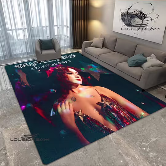 Discover Singer Chappell Roan Printed Rugs, Bedroom decor, Birthday gift