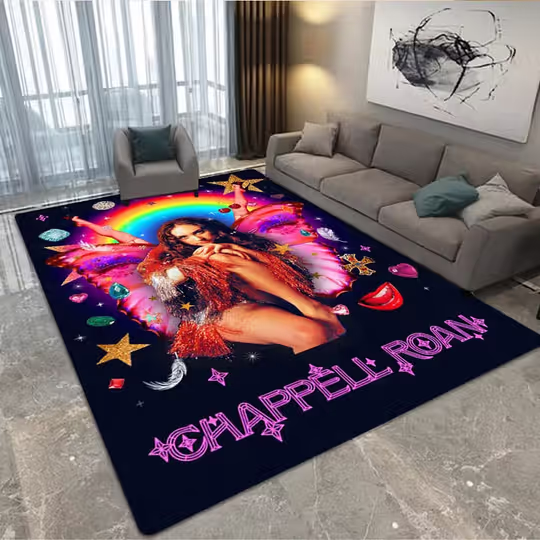 Discover Singer Chappell Roan Printed Rugs, Bedroom decor, Birthday gift
