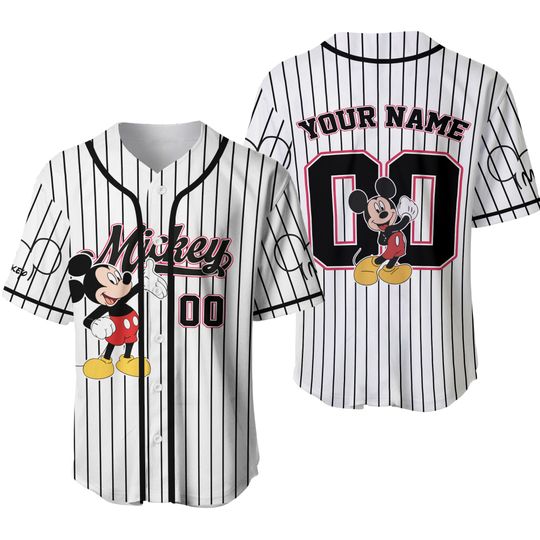 Discover Personalized Mouse 2025 Baseball Jersey, Mouse And Friends Jersey