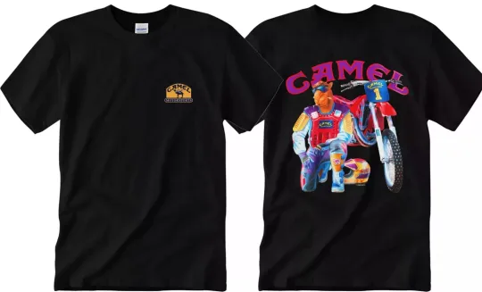 Discover NOS Vintage 1993 Camel Supercross T-Shirt