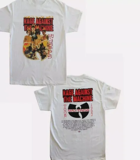 Discover VTG 1997 Tang Tour Rage Against Shirt