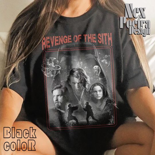 Discover Vintage Revenge of the Sith Shirt, Anakin Skywalker Shirt, Darthh Vaderr Tee