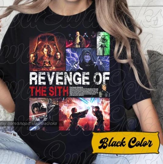 Discover Limited Revenge of the Sith T-Shirt, Anakin Skywalker Tee, Darthh Vaderr Tee